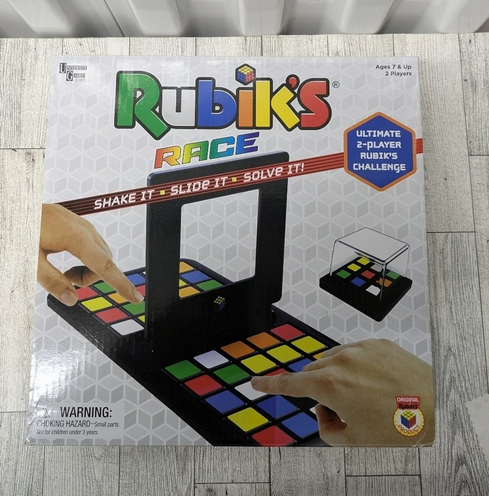 Rubik's Race Colorful Puzzle Game